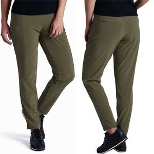 Kuhl Vantage Pants Pull On Mid Rise Outdoor UPF 50+ Lightweight Green Women's  M